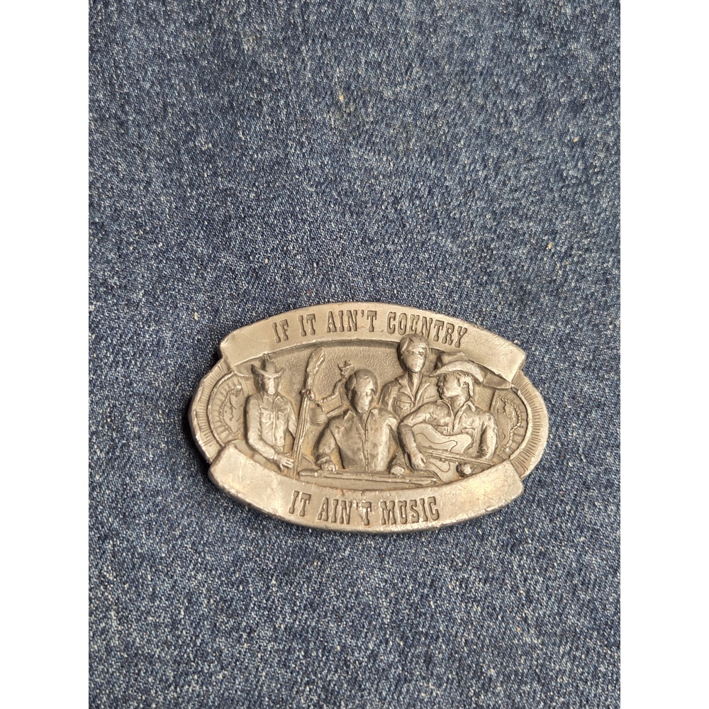 If It Aint Country Belt Buckle by Buckles of America